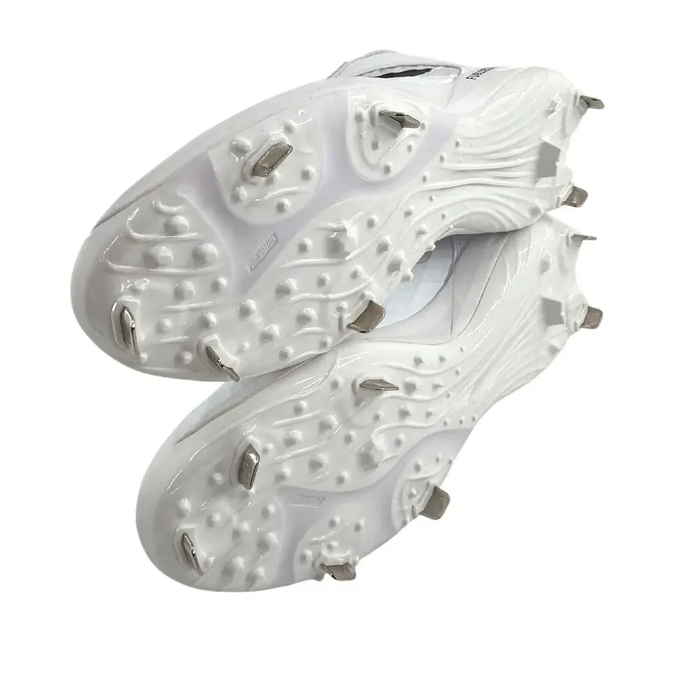 New Balance Unisex White Black FuelCell 4040 v8 Cleat Shoes Size M's 10.5/W's 12